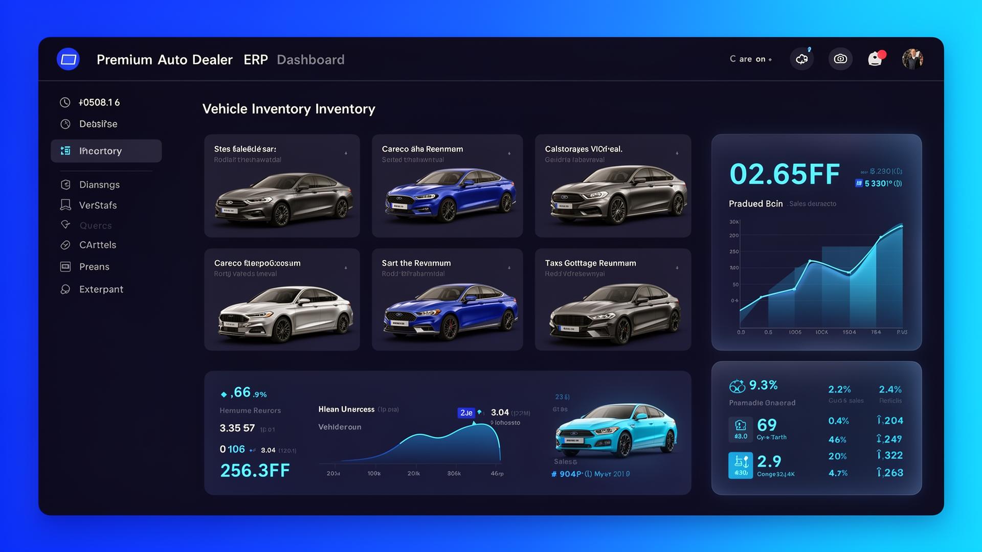 AutoDealer ERP interface